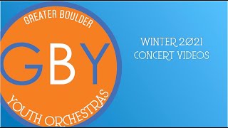 GBYO Wind Ensemble, Shostakovich quartet March 2021