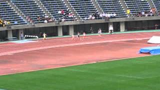 2012年高校総体熊本大会『女子400ｍ準決』2組