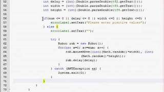 Java GUI Tutorial 12 Virus mouse mover Part 2