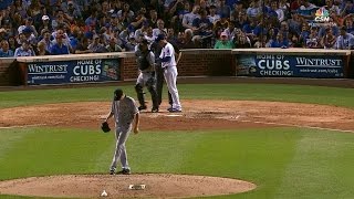 Rizzo jokingly pushes Navarro prior to AB