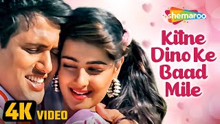 Kitne Dino Ke Baad (4K Video) | Andolan (1995) | Govinda | Mamta Kulkarni | Alka Yagnik | Hit Songs