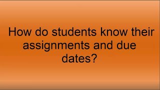 Schoology Student Assignment Navigation