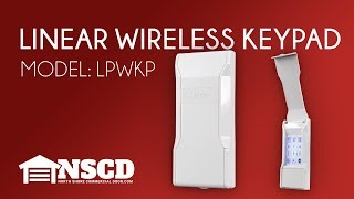 Linear Mega Code LPWKP 318MHz Wireless Digital Keypad