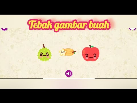 Belajar Mengenal Nama Buah-buahan || Edukasi Anak Tk Paud Tadika Mesra ...