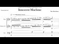 Ben Robichaux - Innocent Machine for Flute, Clarinet and Cello (2018) [Score-Video]