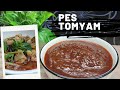 Cara Mudah Membuat Pes Tomyam | Tomyam Paste Recipe