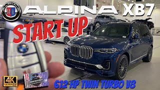 2021 BMW Alpina XB7 Start Up in and out of car with rev up