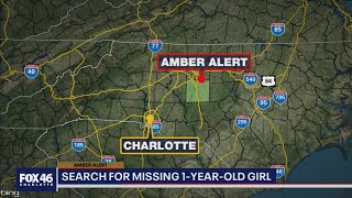 NC Amber Alert issued for 1-year-old girl abducted in Randolph County