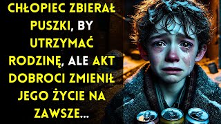 Z workiem pełnym puszek szedł w chłodzie... aż wydarzyło się coś niespodziewanego.