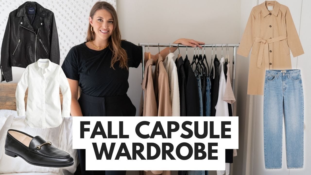 15 Wardrobe Essentials For A Fall Capsule Wardrobe - YouTube