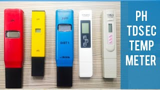 ph meter. tds meter. water test meter. water testing kit. পানি টেস্ট মিটার।  01911-696340.