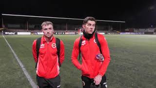 WarriorsTV - Post Match Interview - Ryan Blair \u0026 Mark McGuigan - Brechin City (05/12/20)