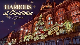 Harrods at Christmas | 2024 | Christmas Lights and Shop