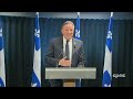 tarifs douaniers de 25% legault réagit. nous allons nous battre