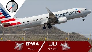 [FSX] VOO COMPLETO  |WARSAW ✈ LJUBLJANA