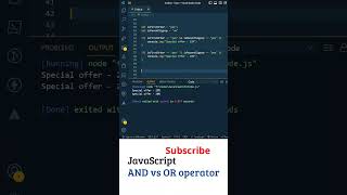 JavaScript in Telugu: JavaScript Operators (AND vs OR), Javascript Tutorial For Beginners, JS Basics