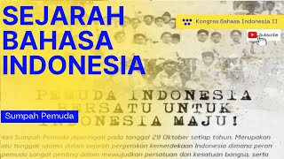 SEJARAH BAHASA INDONESIA