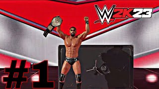 WWE 2k23 My Rise #1| He's Back |Amari Ka$h