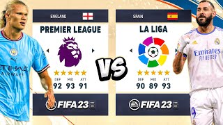 PREMIER LEAGUE vs. LA LIGA... in FIFA 23! 🔥