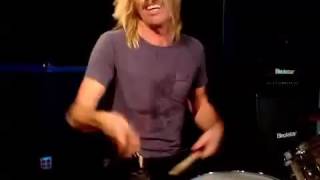 Taylor Hawkins in his online studio.