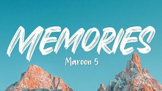 Maroon 5 - MEMORIES (Lyric Video)