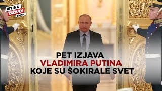 POGLEDAJTE: Putin vs novinari!