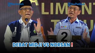 DEBAT SENGIT❗Norsan Respons Midji soal Izin WPR  di Debat Pertama Cagub-cawagub Kalbar 2024