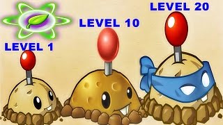 Potato Mine Pvz2 Level 1-10-Max Level in Plants vs. Zombies 2: Gameplay 2017