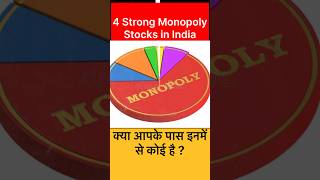 Monopoly Stocks in India #stockmarket #trading #sharemarket #shorts