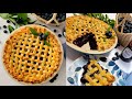 How to make Blueberry Pie with lattice top