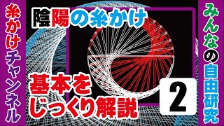 糸かけの基本をじっくり解説２：陰陽の糸かけ