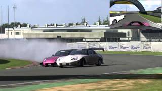 GT5 No.050 ドリフト（追走・先行版） 筑波サーキット AMUSE S2000 GT1 TURBO