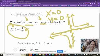 Alg2 SemB 2.04 Quiz Help Video Rational and Reciprocal Power Functions