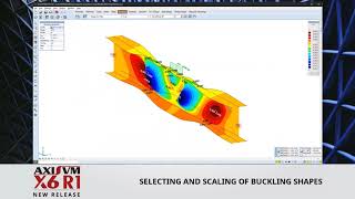 AxisVM X6 – NEW FEATURES 9. -IMPERFECT GEOMETRY GENERATED FROM BUCKLING SHAPE(S)