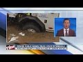 Denver Public Works truck stuck in sinkhole