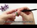 how to crochet flowers flower crochet tutorial clover flower