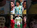 10 Melhores Jogadores da História do Futebol para a Revista FourFourTwo #shorts