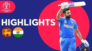 Rohit Breaks Centuries Record In Win | Sri Lanka vs India - Highlights | ICC Cricket World Cup 2019