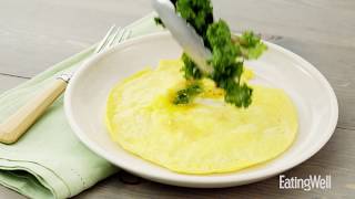 How to Make an Avocado \u0026 Kale Omelet | EatingWell