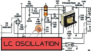 ... # 1 ภาคจ่ายไฟสวิตช์ชิ่งแบบ  Self Oscllatingi ไม่มีไอ.ซี.สวิตช์ชิ่ง แล้วความถี่มาจากไหน ... ???