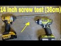 ryobi one+ vs dewalt ultimate screw test 18v impact driver challenge