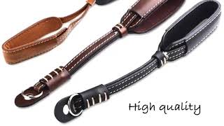 Personalized Leather Camera Strap- Wrist Leather Band