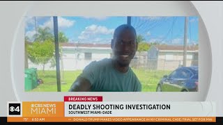 Deadly southwest Miami-Dade shooting claims father's life