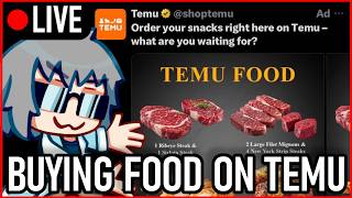 [LIVE] Buying Raw Meat on Temu to cook a 5-Star Meal using only Temu Products