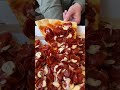 the perfect amount of pepperoni on a pizza swine fighter pizza from tony boloney’s nj devourpower