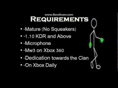 iPr0 l Mw3 Beast Clan Recruiting l XBOX ONLY (NOT ELITE) iPr0 l Mw3 Beast Clan Recruiting l XBOX ONLY (NOT ELITE)