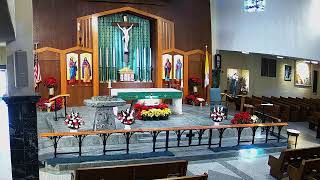 Wednesday 12:00 PM English Mass and Rosary