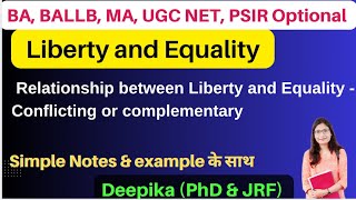 Liberty and Equality in political science