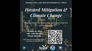 Pennsylvania Lake Erie Environmental Forum - Hazard Mitigation & Climate Change