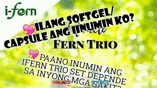 I-Fern Power Trio Set|  Fern D, Fern Activ, Milkca | Dosage based on Client Testimonies.